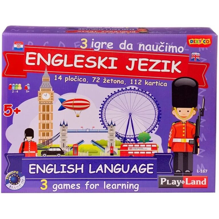 Lojë Play Land – gjuhë angleze