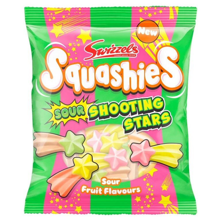 Candy- Camcakeza Squashies Sour Shooting Stars (12 x 100g)
