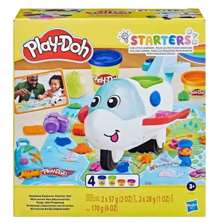 Plastelinë Play-Doh – set fillestar avion eksplorues thumbnail 2