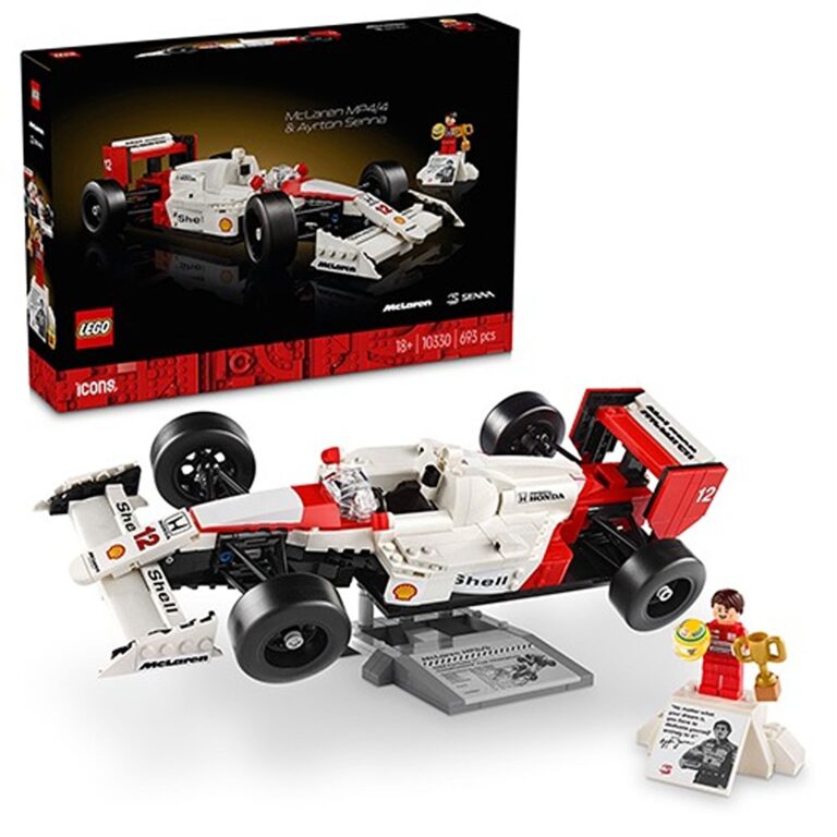Lego -McLaren MP4/4 & Ayrton Senna