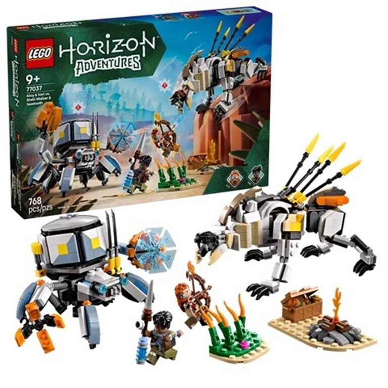 Lego -Horizon Adventures ,Aloy&Varl vs Shell-Walker & Sawtooth thumbnail 2