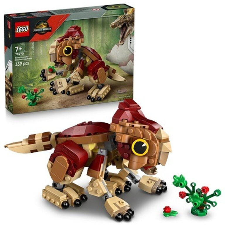 Lego -JURASSIC WORLD, Dinozaur i Vogël Dolores: Aquilops