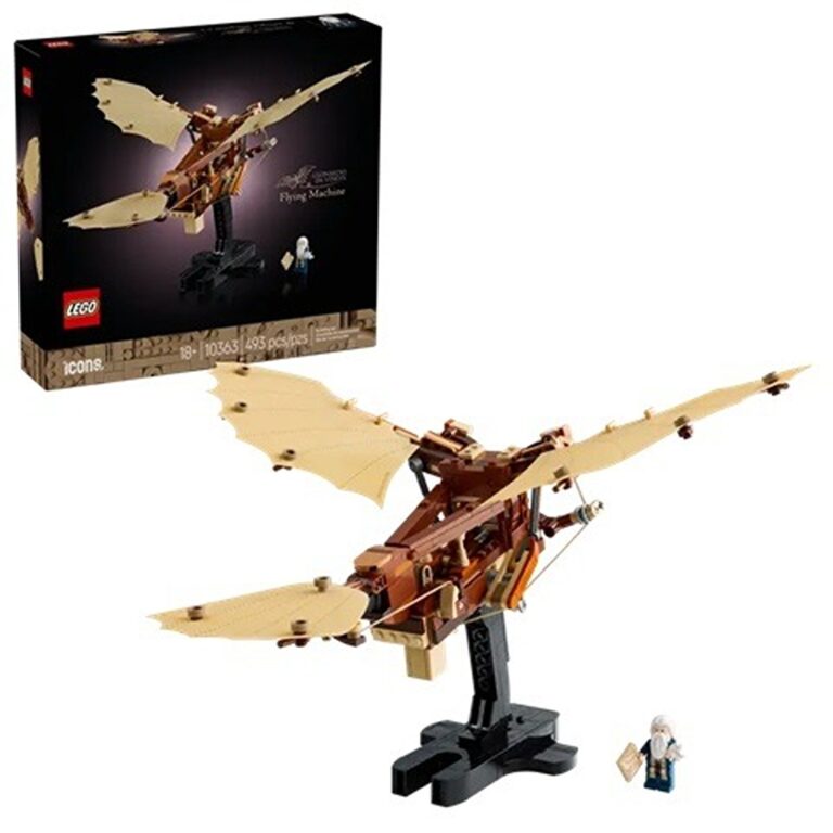 Lego -Leonardo da Vinci makina fluturuese thumbnail 2