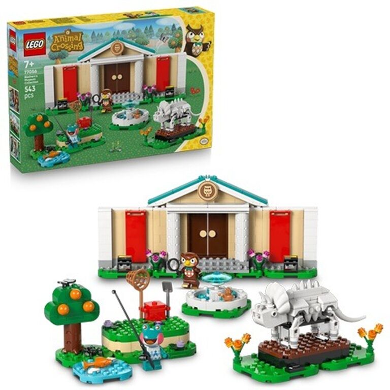 Lego -Animal Crossing,Koleksioni i Muzeut i Blathers thumbnail 2