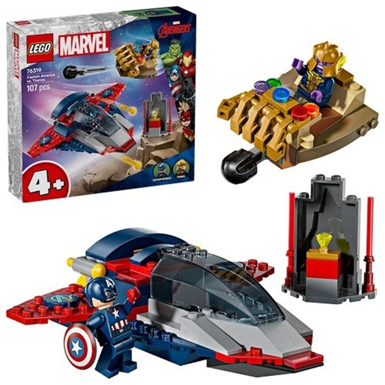 Lego -Captain America vs. Thanos thumbnail 2