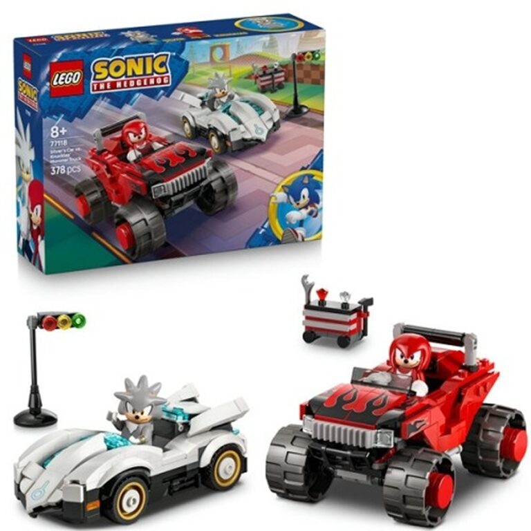 Lego -Sonic,Makina e Silver vs Mekut të Knuckles