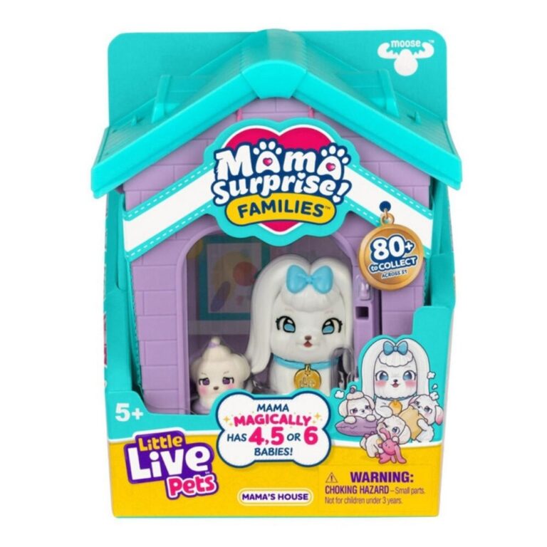 Little Live Pets- Shtëpia e mamit( 4 copë)