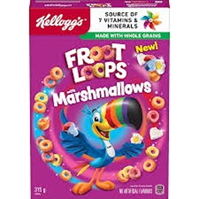 Candy- Drithera Kellogg’s Froot Loops Marshmallows (12 x 315g)