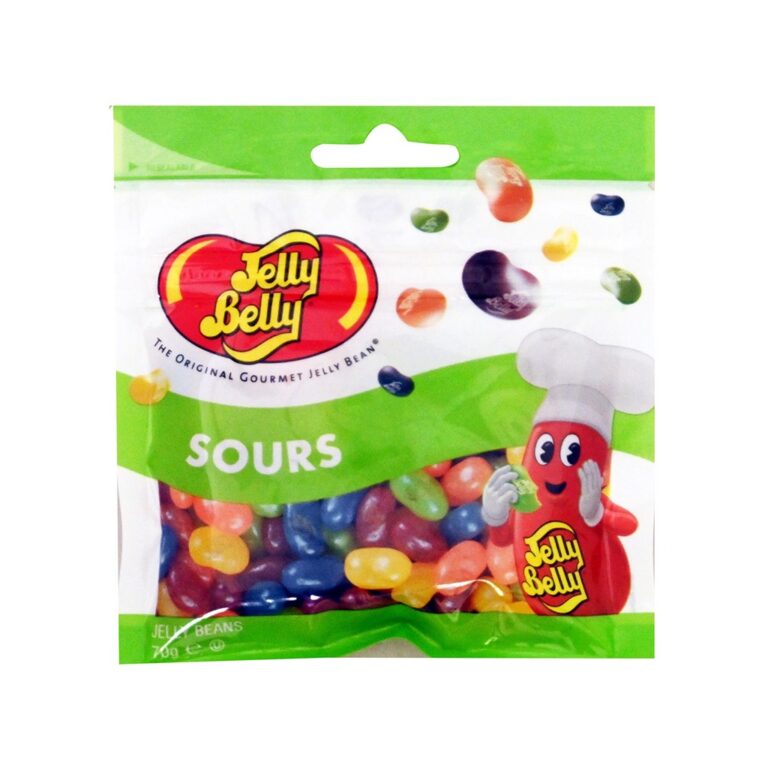 Candy- Karamele Jelly Belly Jelly Beans Sours (12 x 70g)