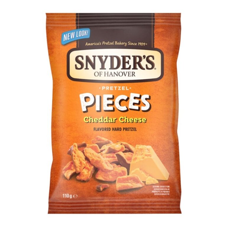 Candy- Patatina Snyder’s Pretzel Pieces Cheddar Cheese (10 x 110g)