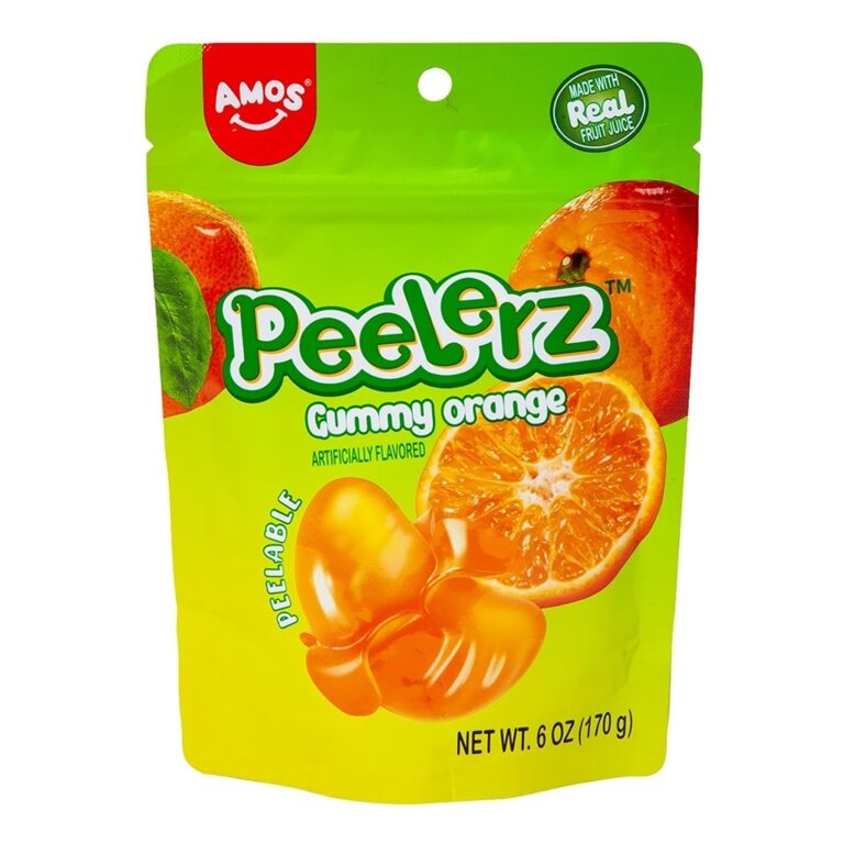 Candy- Camcakeza Amos Peelerz Gummy Orange (12 x 170g)