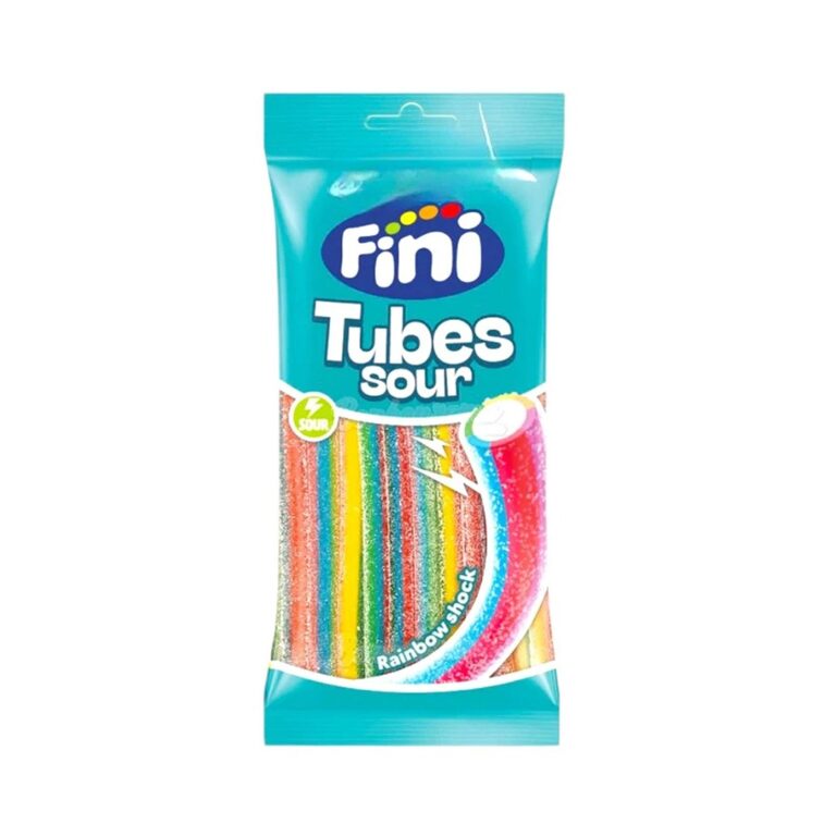 Candy- Haribo Fini Halal Sour Pencils Rainbow (12 x 75g)