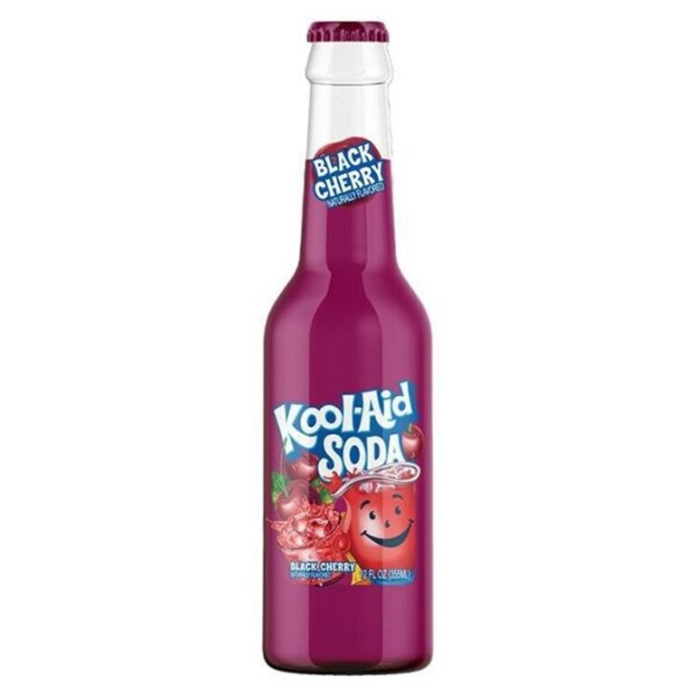 Candy- Pije Kool-Aid Soda Black Cherry (12 x 355ml)