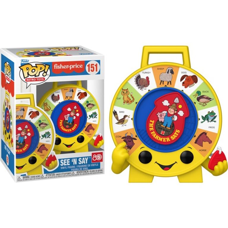 Figurë Funko Pop – Fisherprice, See ‘N Say