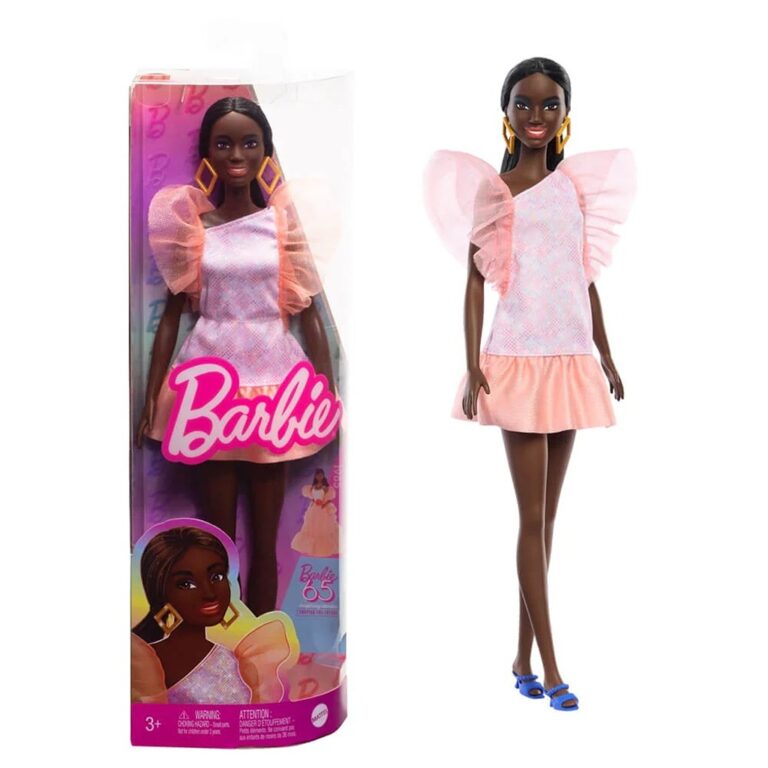 Kukulla Barbie me veshje roze