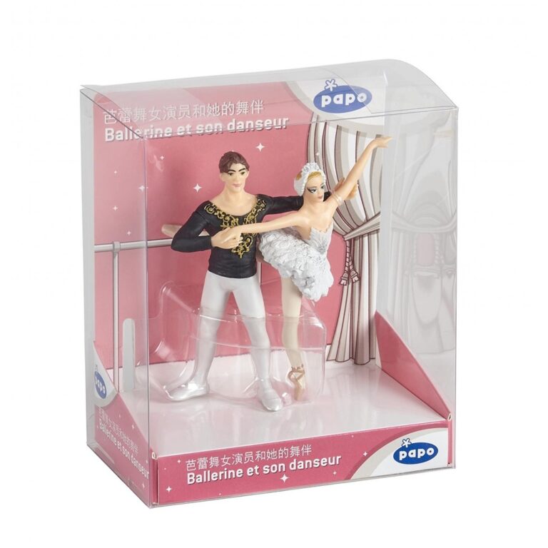 Set figurash balerinë dhe partneri i saj