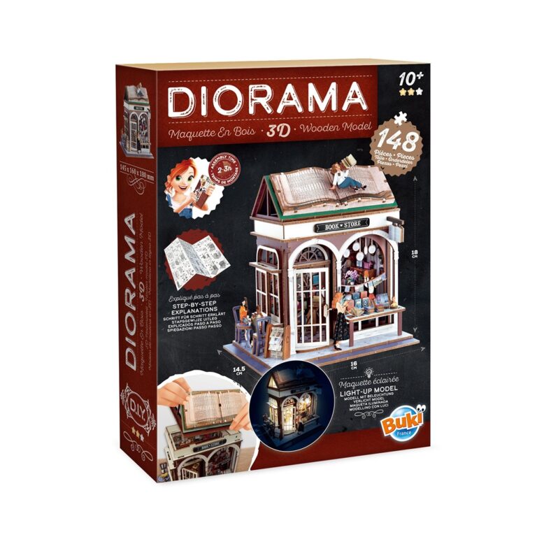 Dioramë librarie në miniaturë thumbnail 6