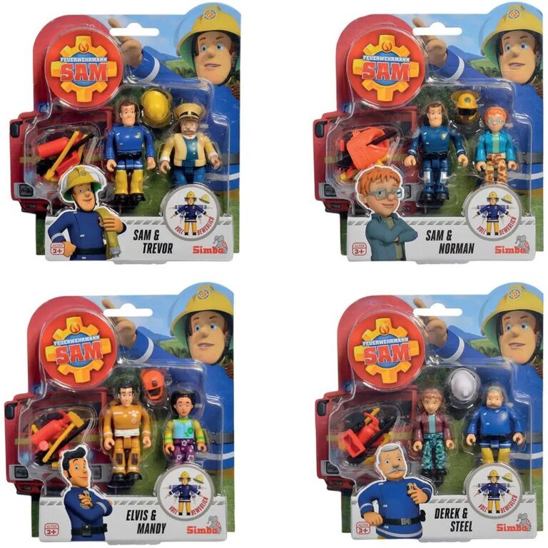 Set me 2 figura Fireman Sam
