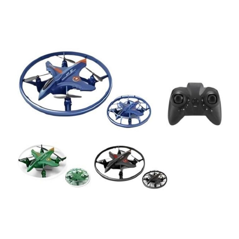 Dron me drita LED shumëngjyrëshe
