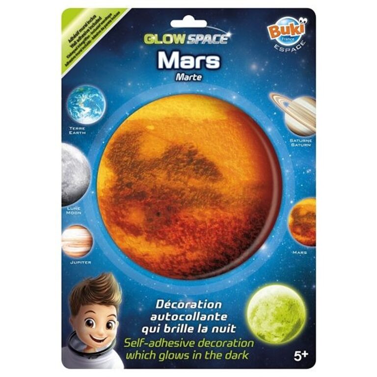 Planeti Mars që shkëlqen në errësirë