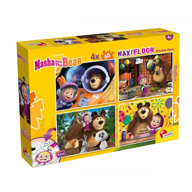 Puzzle Masha and the Bear 2n1