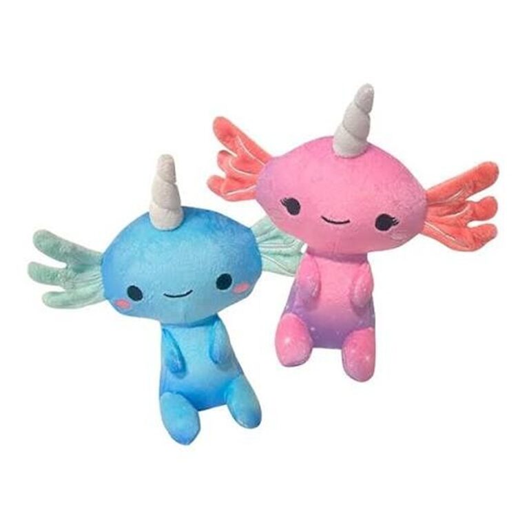Pellush Axolotl i butë dhe argëtues