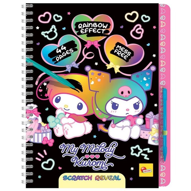 Libër gërvishtës kreativ – My Melody & Kuromi thumbnail 2