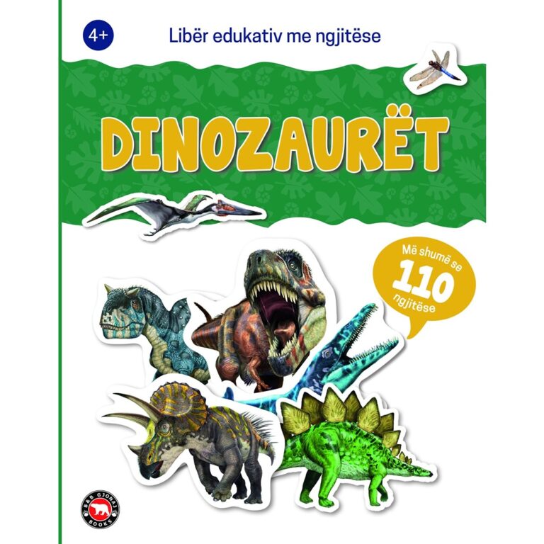 Liber edukativ me ngjitese-Dinozauret